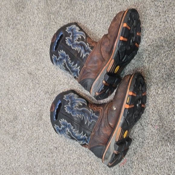 Cody James Mens DRP-2 Western Cowboy Leather Boots shoes boots 8.5D - Picture 9 of 11